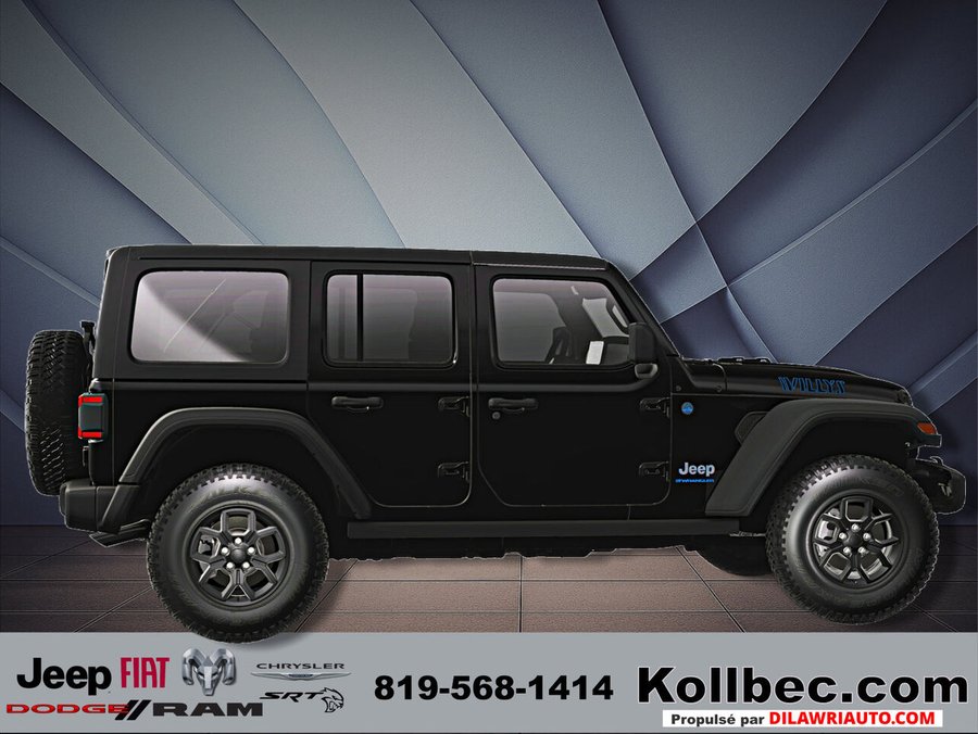 2025 Jeep Wrangler 4xe Black