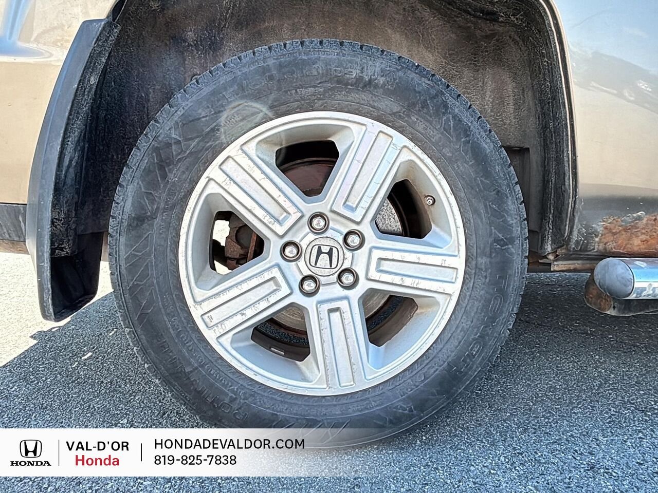 Honda Ridgeline AWD VP à cabine double 2009 Beige Val-d'Or - photo #5