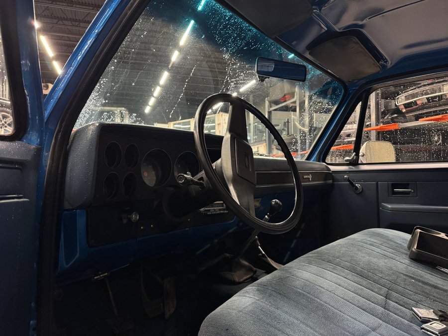 1987 Chevrolet K10 1987 Blue