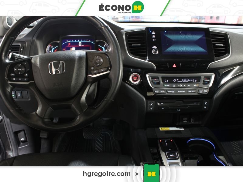 Honda Pilot R3693A | TOURING CUIR TOIT CAMERA BLUETOOTH SIEGES CHAUFFAN 2019 Noir Laval - photo #17