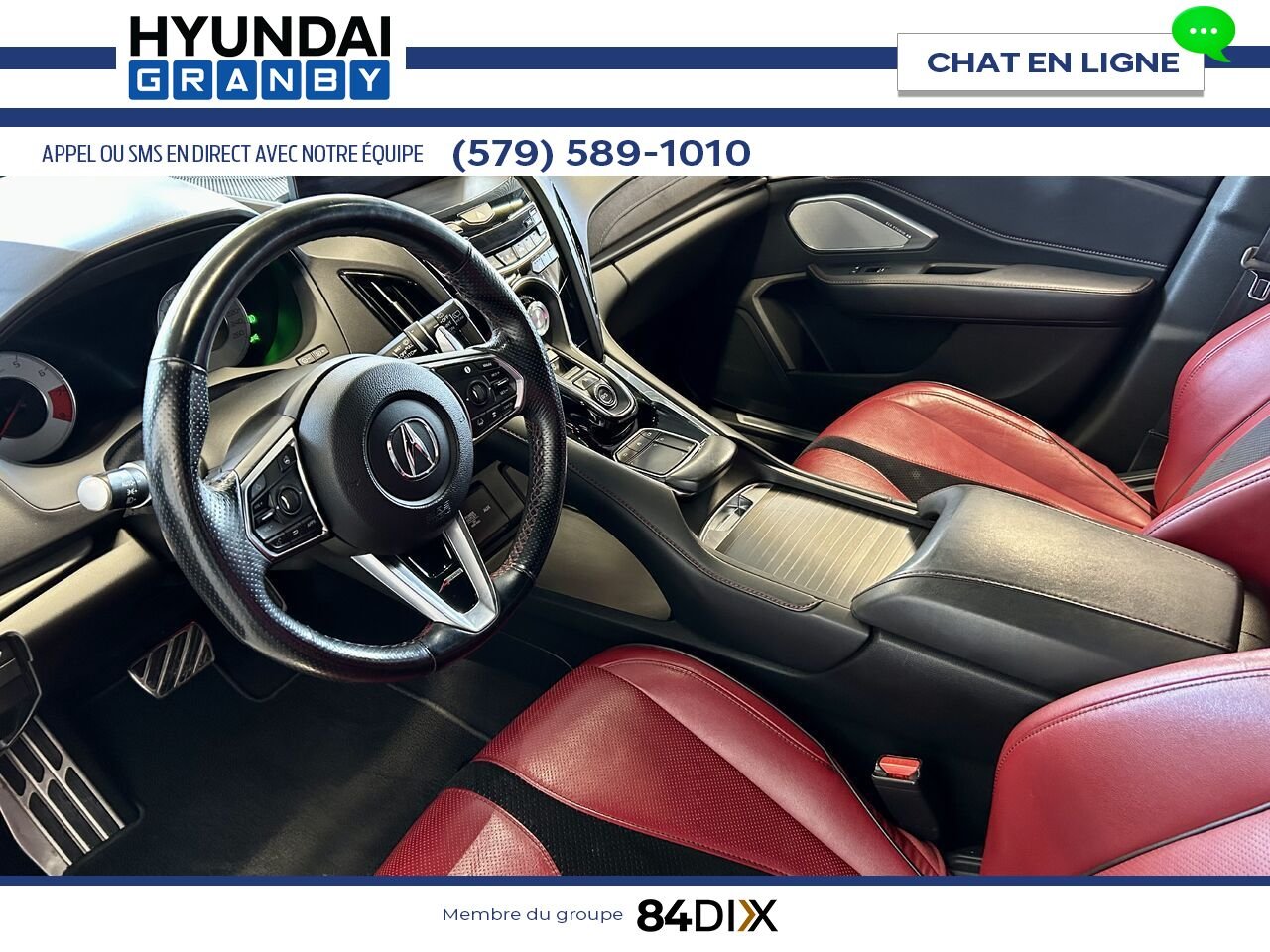 Acura RDX 2019 Blanc Granby - photo #10