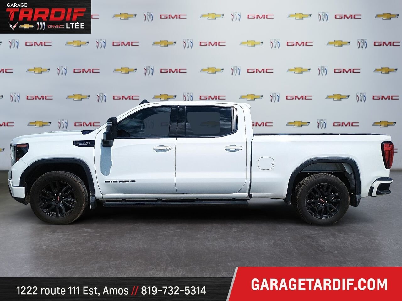 GMC SIERRA 1500 4WD CREW CAB PICKUP 12194A 2024 Blanc Amos - photo #4