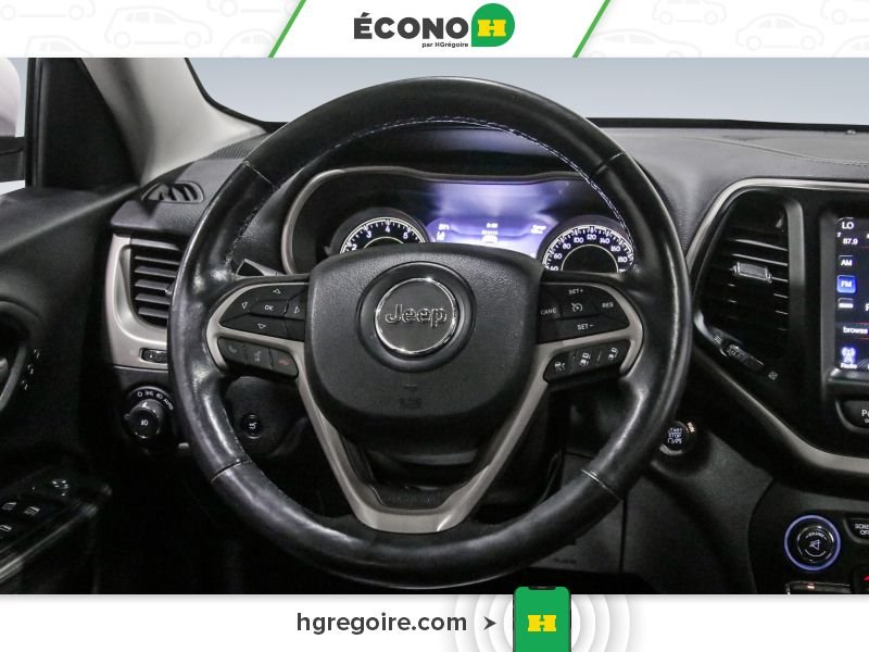 Jeep Cherokee 821127A | LIMITED 4WD CUIR TOIT PANO BLUETOOTH CAMÉRA MAGS 2015 Blanc Laval - photo #16