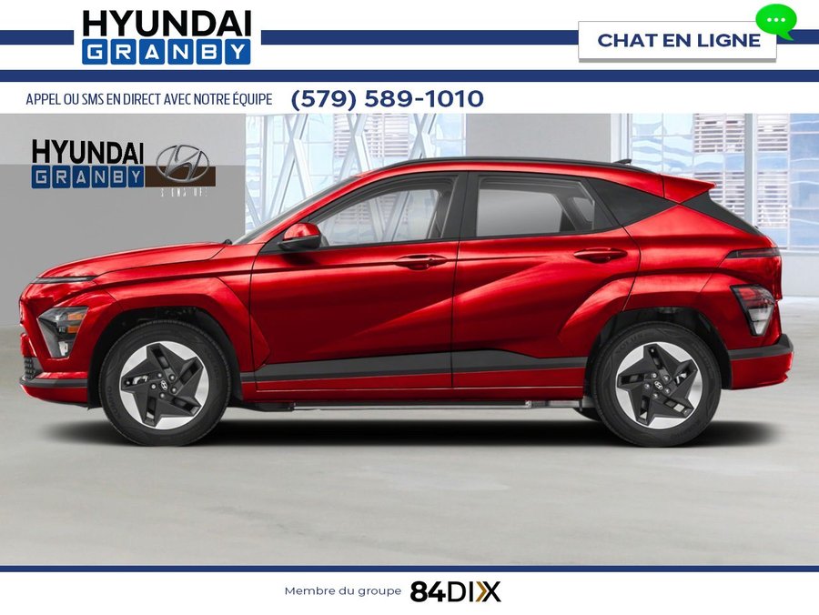 HYUNDAI Kona électrique 2026 2026 Rouge ultime