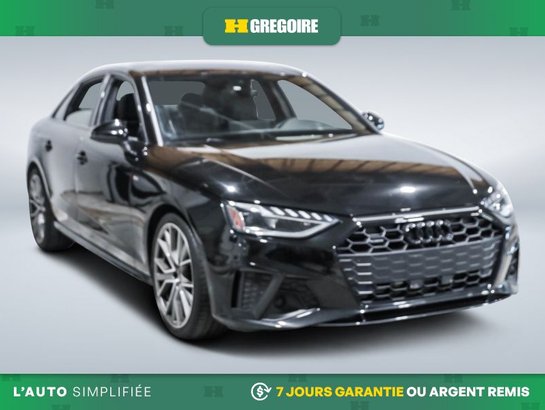 2022 Audi A4 2022 Black