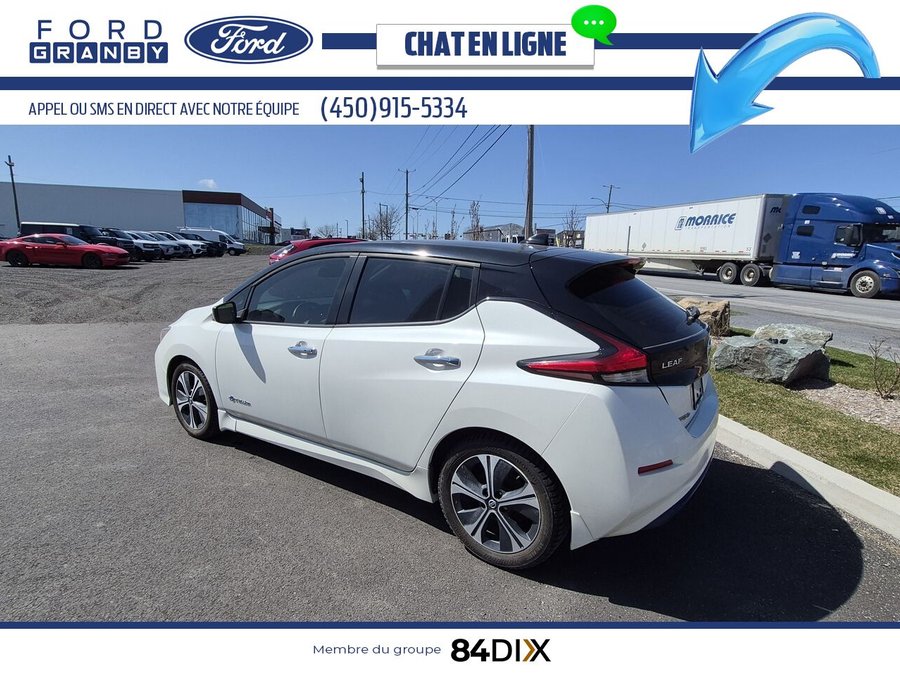 Nissan LEAF SV 2019 Blanc