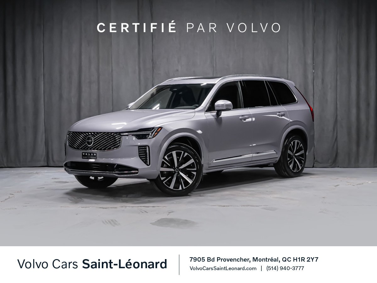 2026 Volvo XC90 B6 CORE BRIGHT Silver Montreal - photo #0