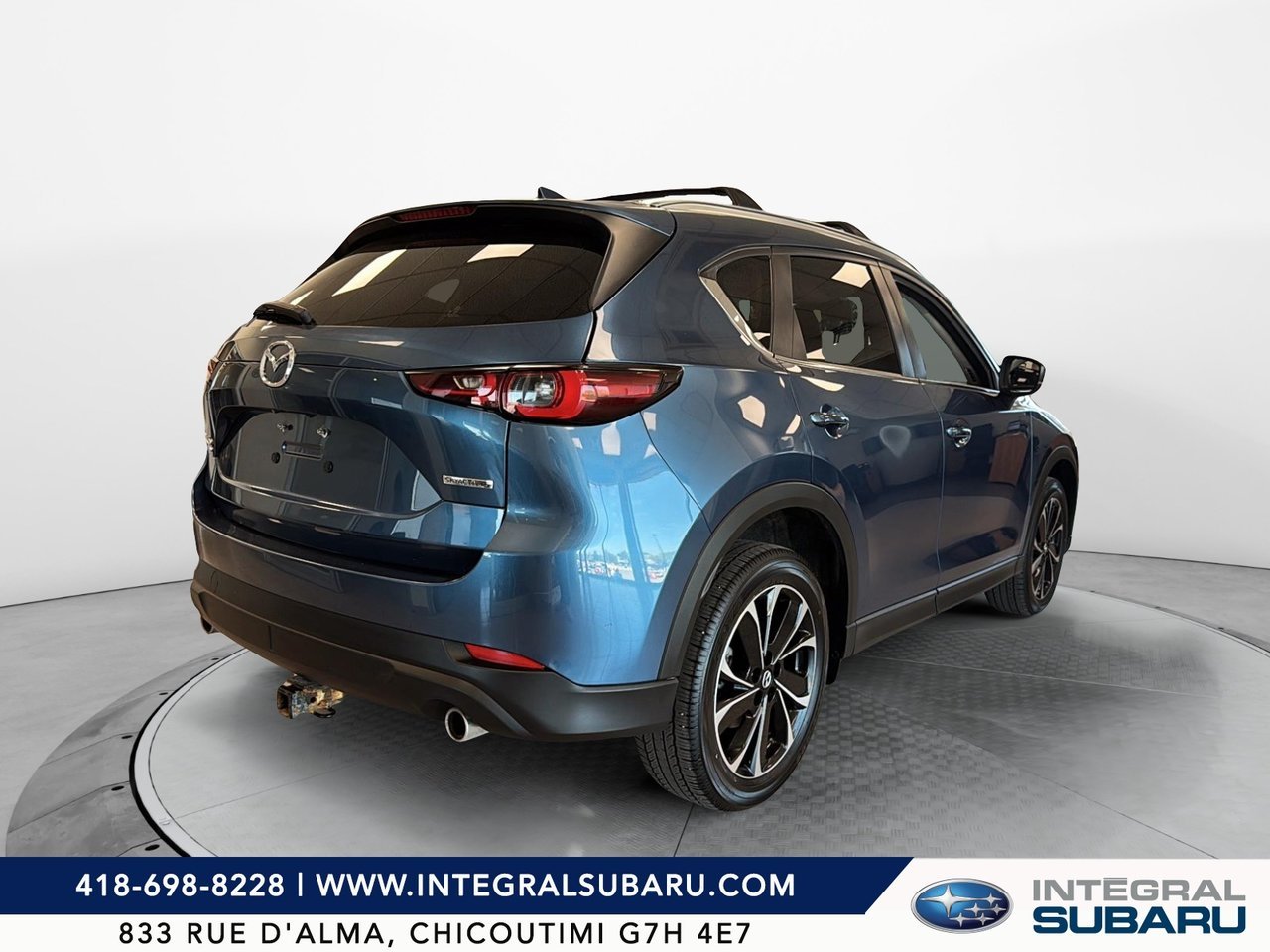 Mazda CX-5 NIV JM3KFBCM9N0627795 2022 Bleu Chicoutimi - photo #5