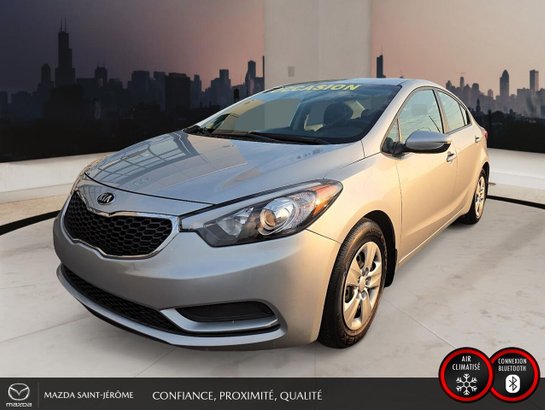 2015 Kia Forte LX | CLEAN CARFAX | 1 SEUL PROPRIO | Silver