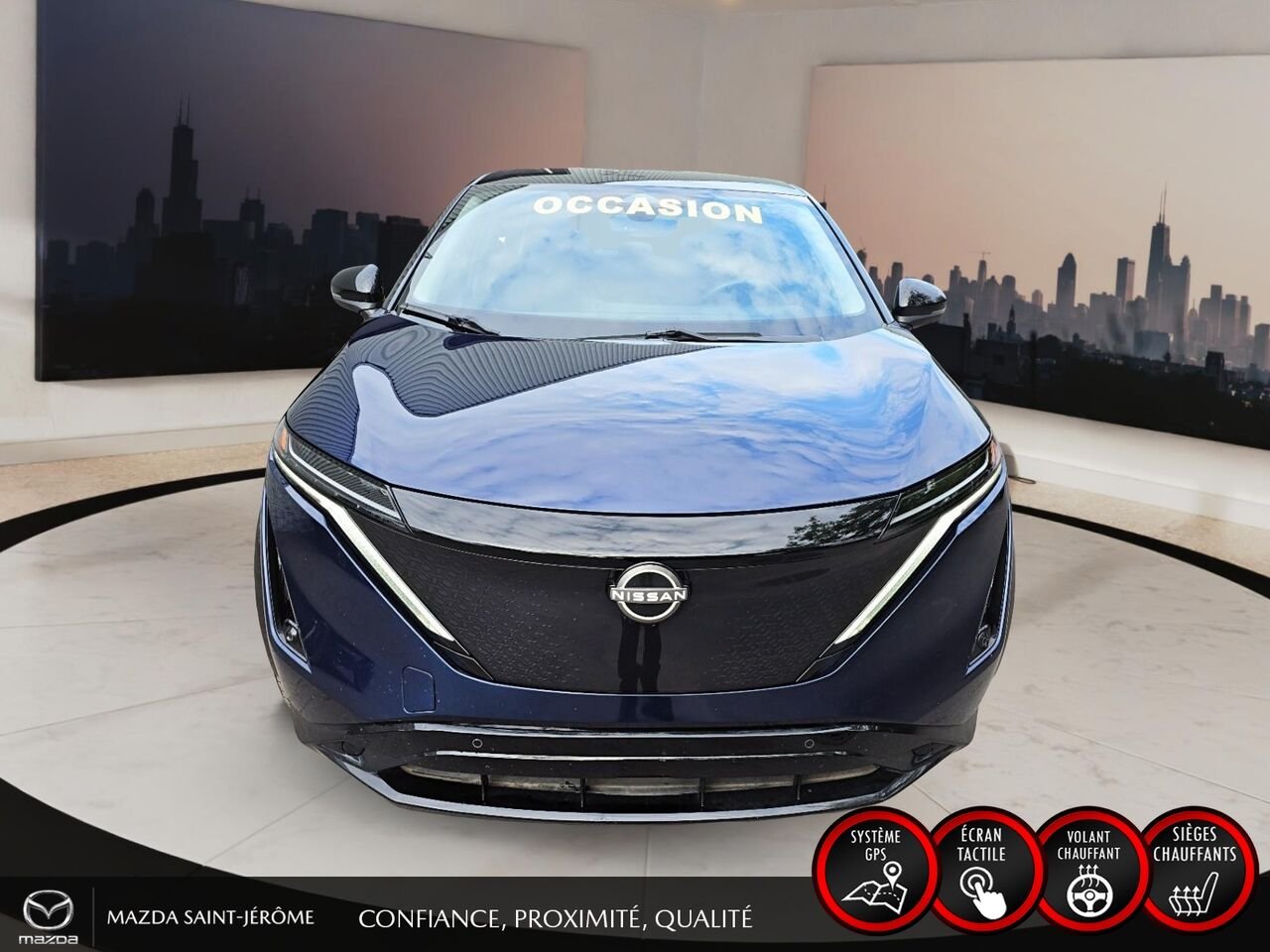 Nissan ARIYA 2023 Bleu Ste-Agathe des Monts - photo #2