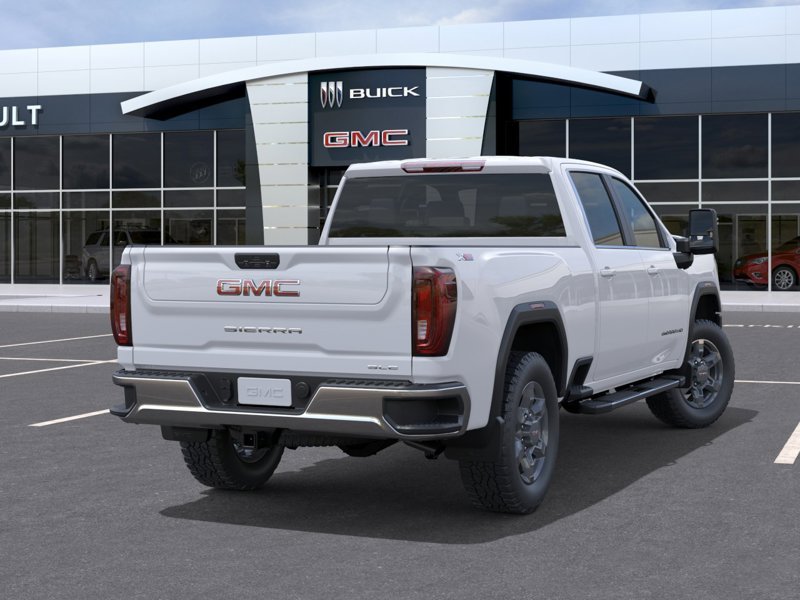 GMC SIERRA 2500HD SLE cabine multiplace 4RM 159 po 2026 Blanc