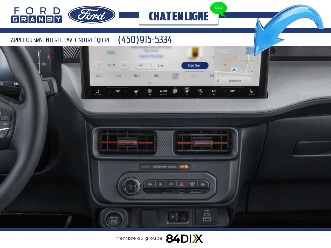 Ford Maverick 2025 Blanc sidéral métallisé Granby - photo #12