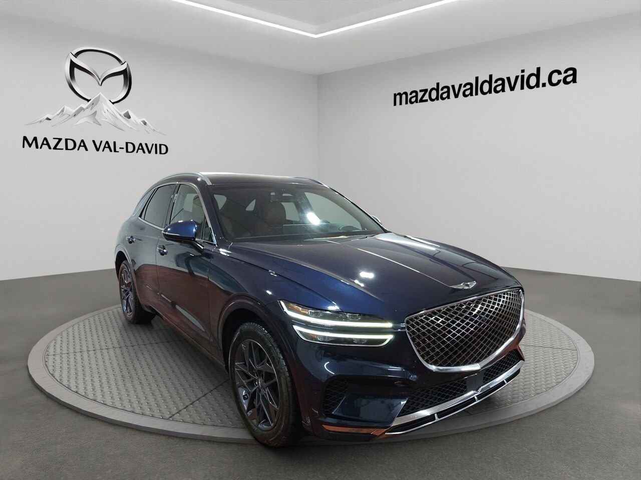 2022 Genesis GV70 2.5T Advanced Plus TI, toit ouvrant panoramique, navigation, sièges fonction mémoire, volant Blue Val-David - photo #4