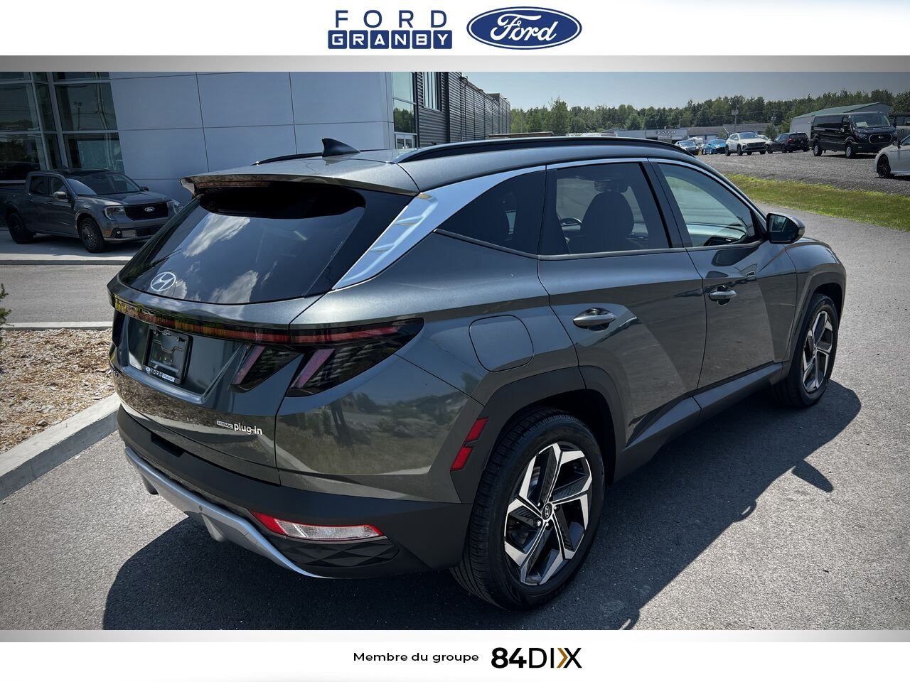 2022 Hyundai Tucson plug-in Hybrid Grey Granby - photo #3