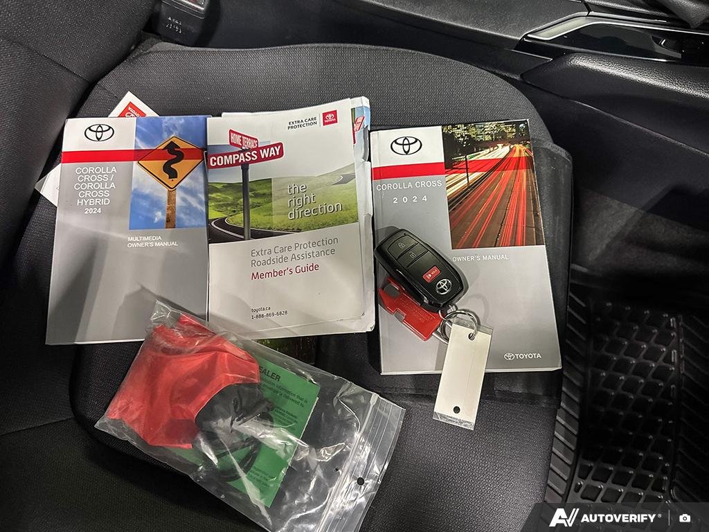 2024 Toyota Corolla Cross 2601489A | LE Barcelona Red Metallic Edmonton - photo #9
