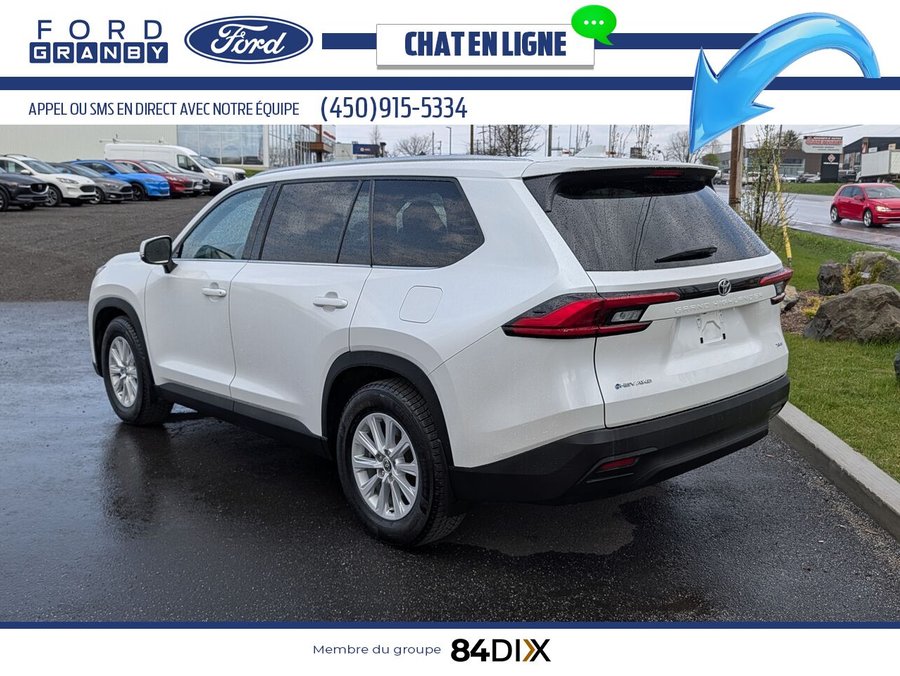 Toyota Grand Highlander hybride XLE TI 2024 Blanc