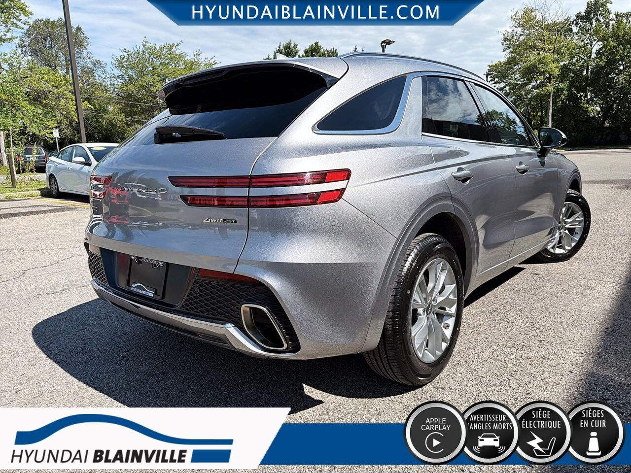 2022 Genesis GV70 Silver Blainville - photo #3