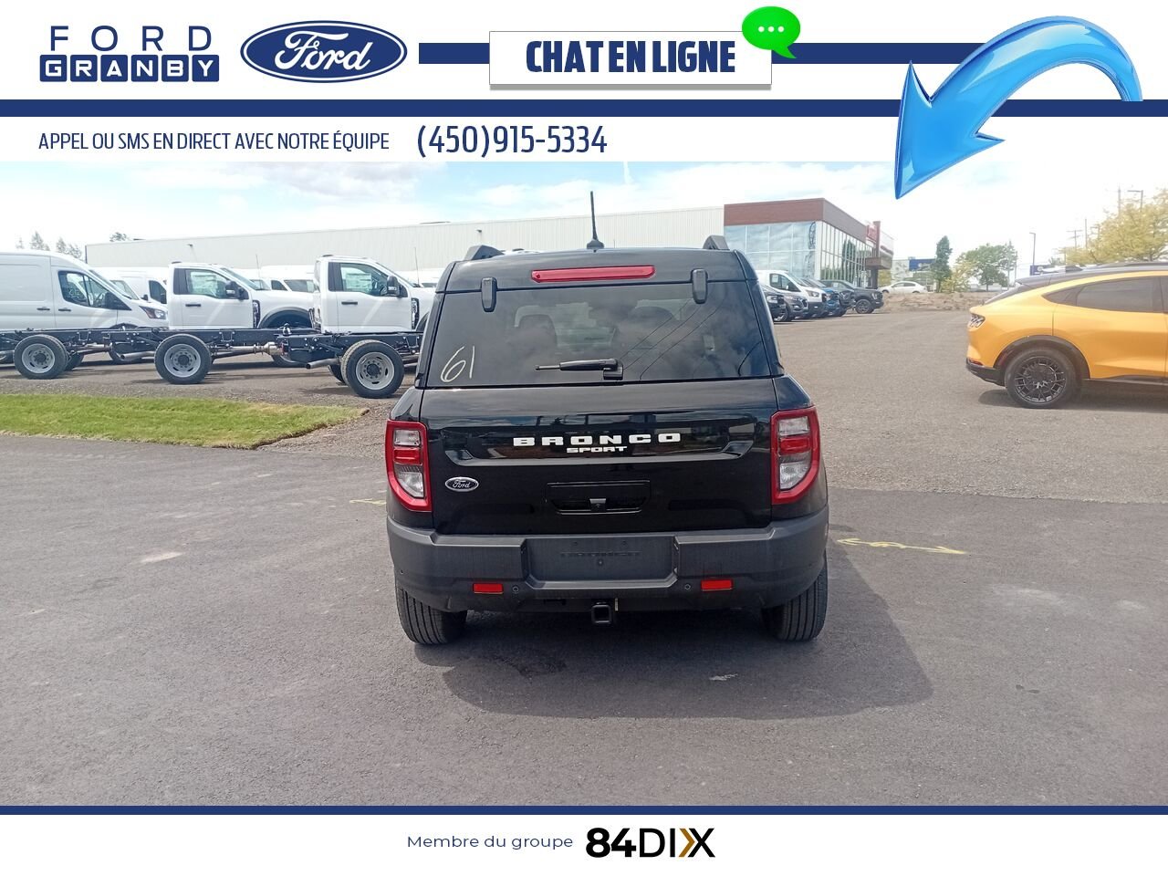 2024 Ford BRONCO SPORT Black Granby - photo #5