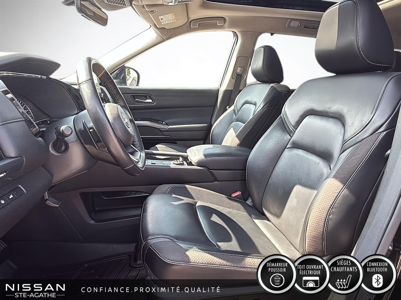 Nissan Pathfinder 2024 Noir Ste-Agathe des Monts - photo #7