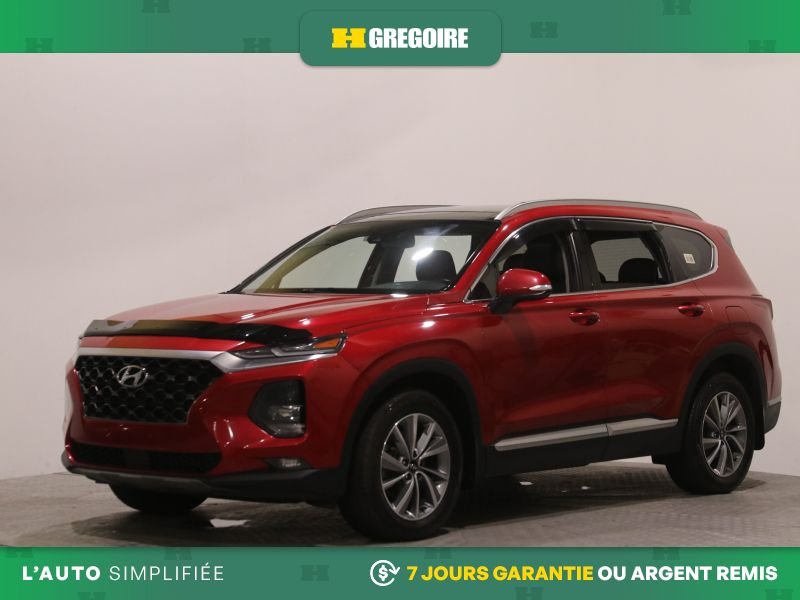 2020 Hyundai Santa Fe Red Saint-Eustache - photo #2