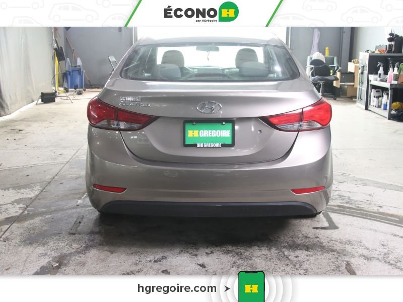 Hyundai Elantra 730686 | L+ AUTO A/C GR ELECT 2016 Gris Laval - photo #5