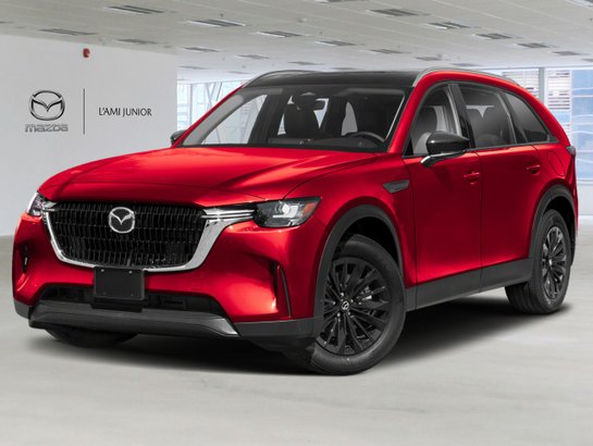 MAZDA CX-90 hybride léger 2026 2026 Rouge vibrant cristal métallisé