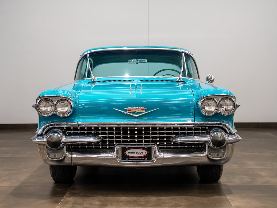 Cadillac Series 62 1958 1958 Bleu