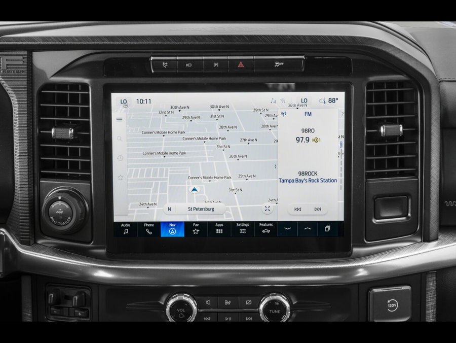 Ford F-150 King Ranch cabine SuperCrew 4RM caisse de 5,5 pi 2025 Noir agate métallisé