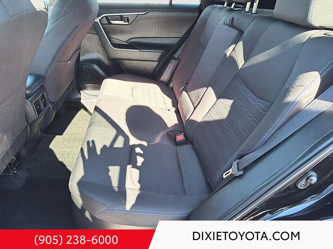 2023 Toyota RAV4 Power Sunroof, Heated Seats, Alloy Wheels, Heated Steering Wheel, Bluetooth Midnight Black Metallic Mississauga - photo #33