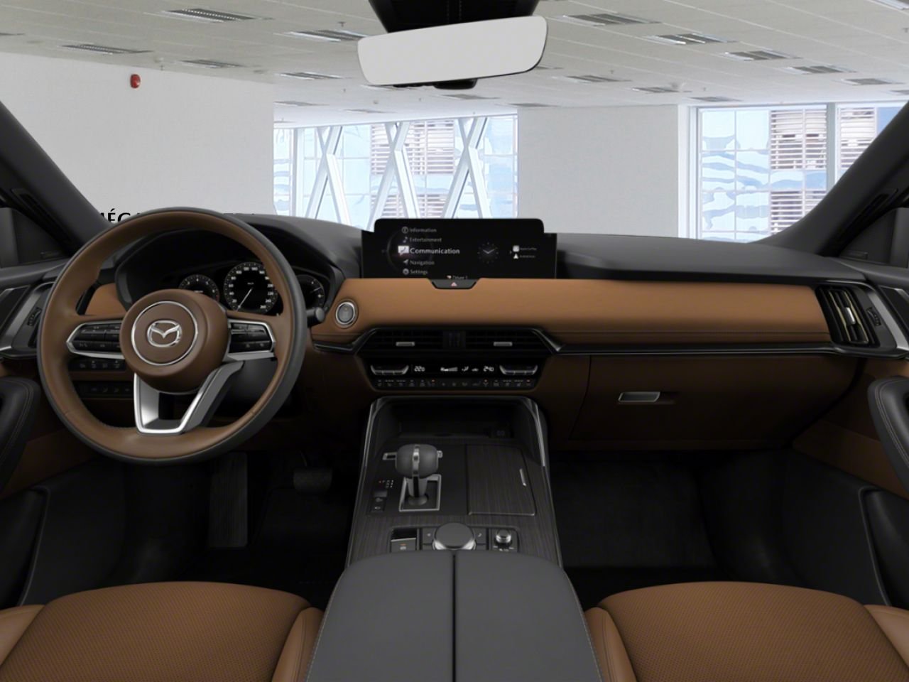 2026 MAZDA CX-70 MHEV Rhodium White Metallic Lac Mégantic - photo #2