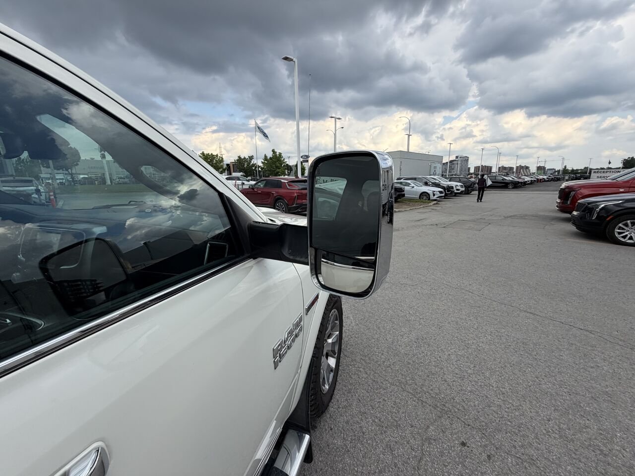2018 Ram 1500 *DIESEL* LIMITED CREW CAB White Laval - photo #20