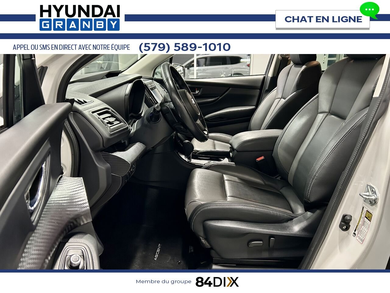 2022 Subaru Ascent White Granby - photo #13