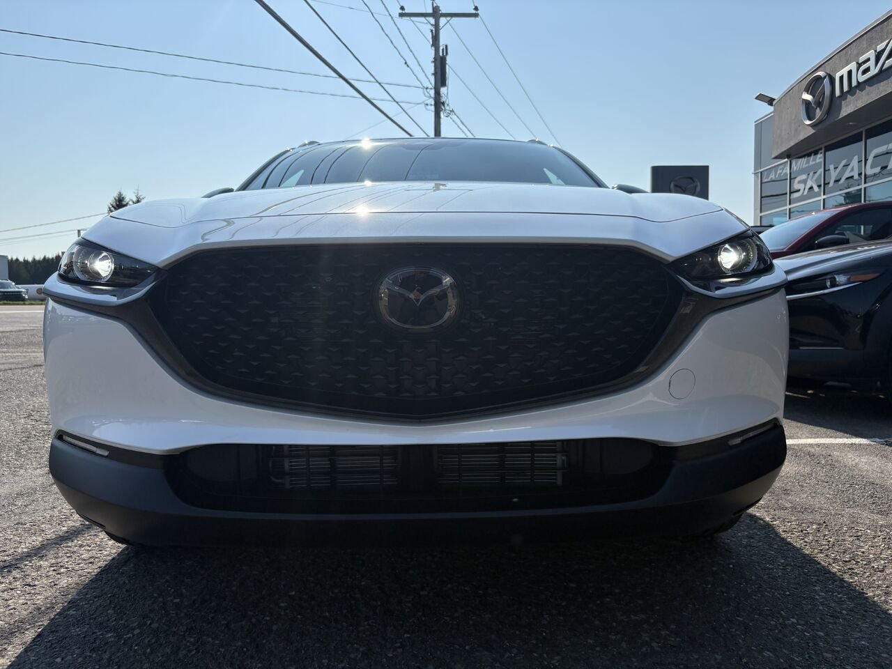 MAZDA CX-30 GS TI 2026 Blanc neige nacré Montmagny - photo #1