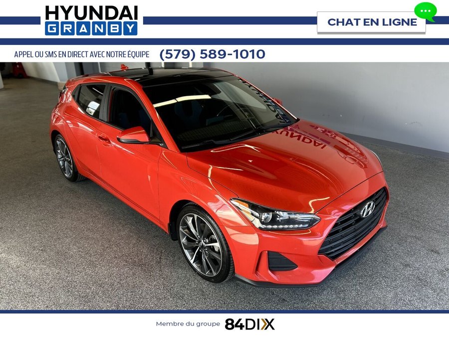 2020 Hyundai Veloster 2020 Orange