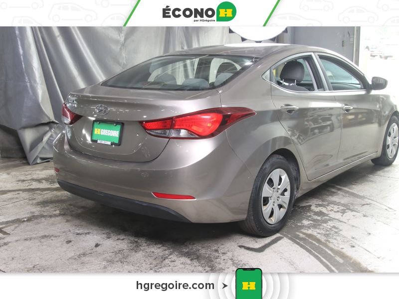 Hyundai Elantra 730686 | L+ AUTO A/C GR ELECT 2016 Gris Laval - photo #6