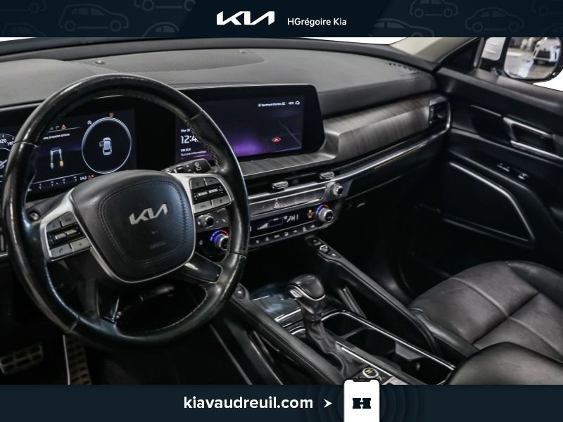 Kia Telluride KH7926 | SX*** CUIR/ GPS/ BANC CHAFFANT/ VITRE TEINTER*** 2023 Blanc Laval - photo #8