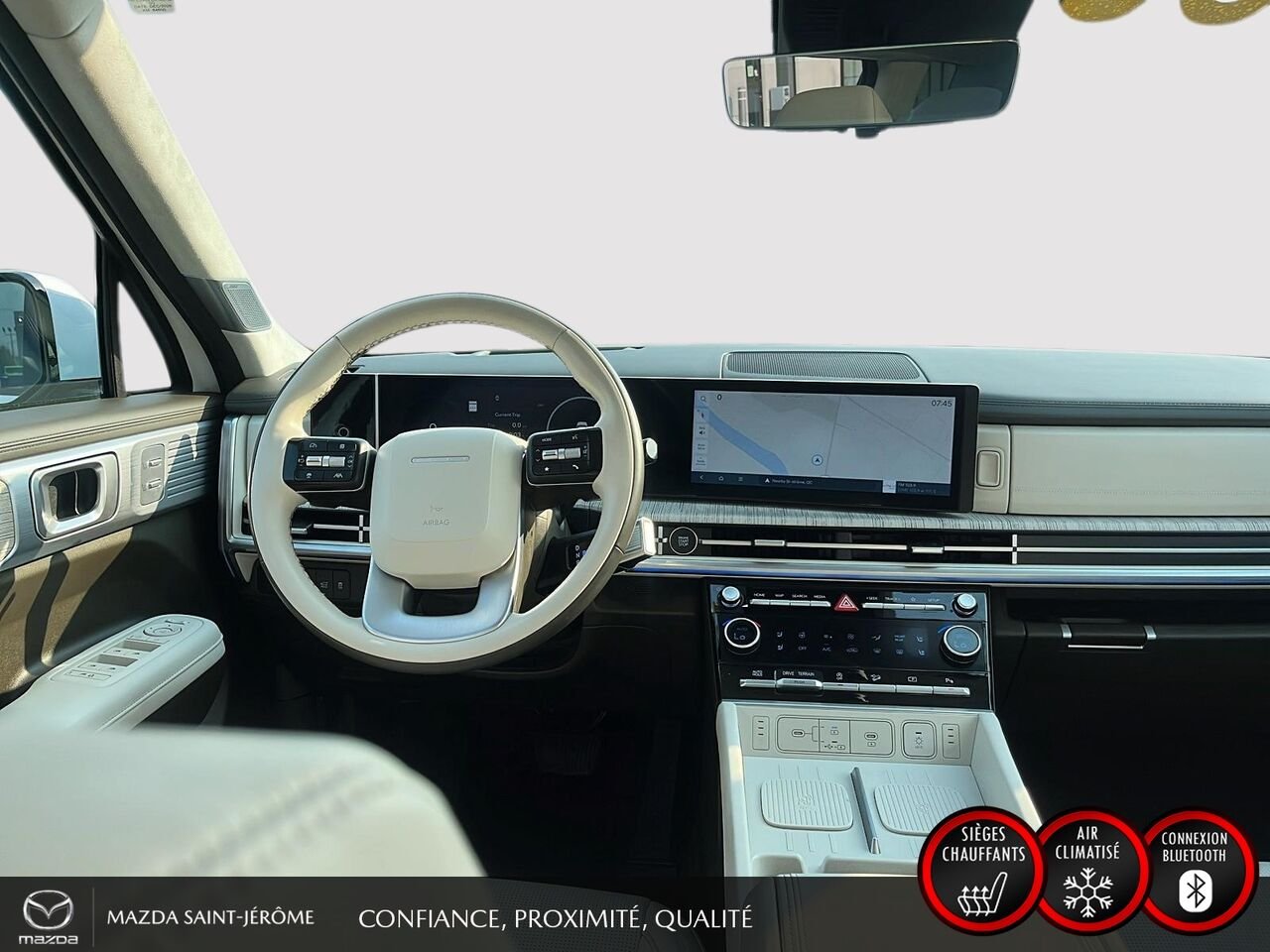 2024 Hyundai Santa Fe White Saint-Jérôme - photo #25
