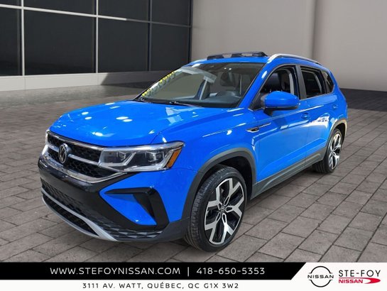 VOLKSWAGEN TAOS SEL S5850 2023 Bleu