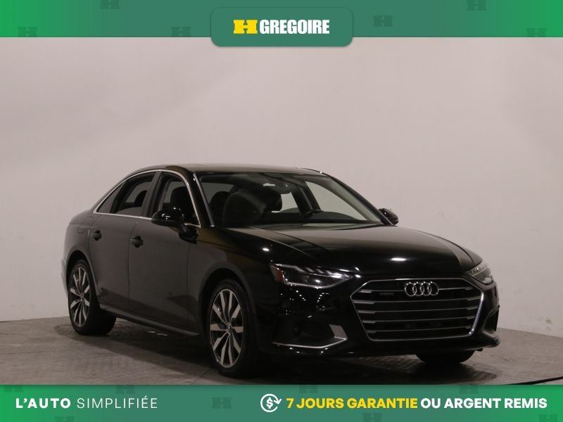 Audi A4 2020 Noir Blainville - photo #0