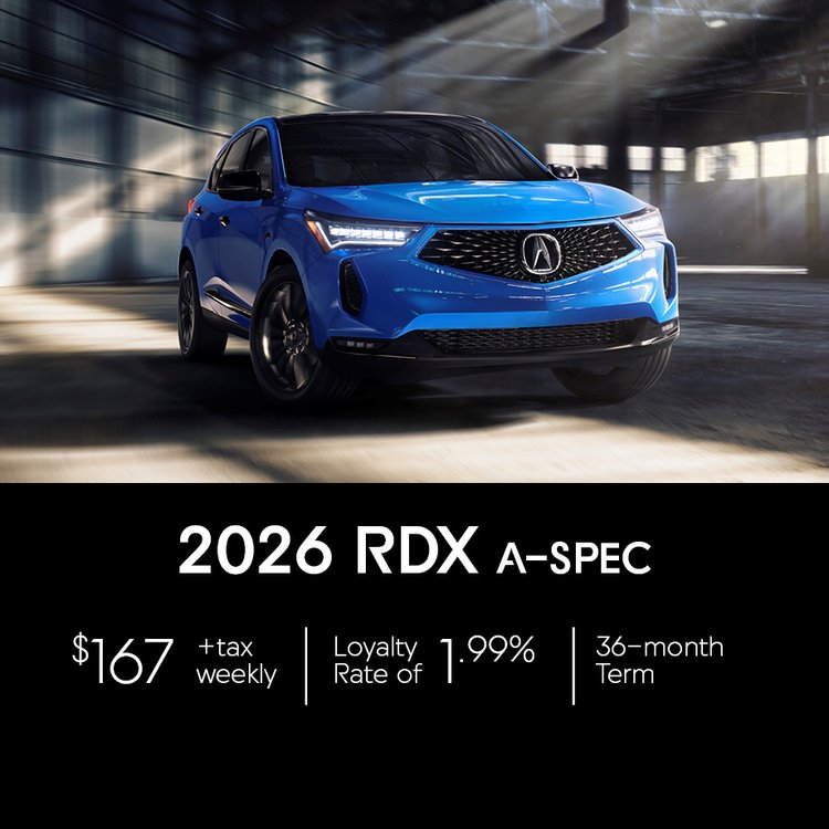 2026 Acura RDX February Offer