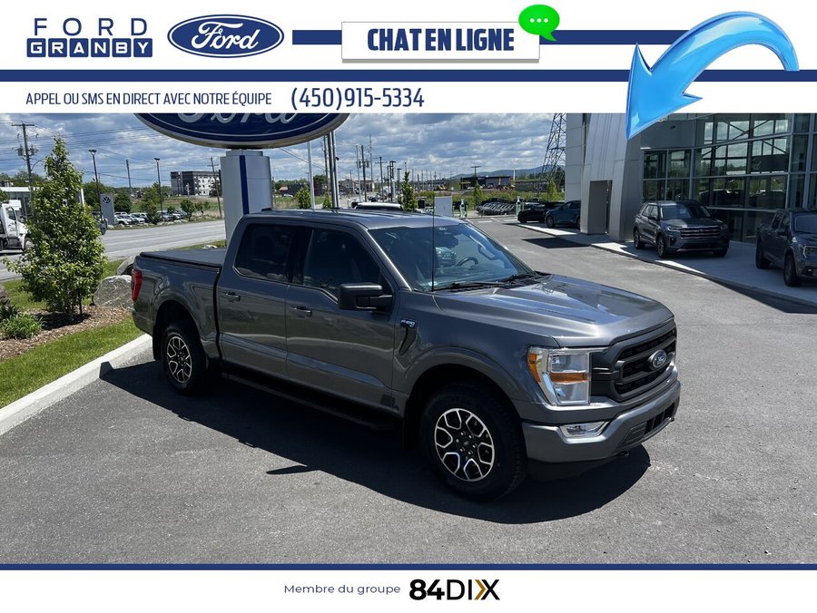 Ford F-150 XLT cabine SuperCrew 4RM caisse de 5,5 pi 2022