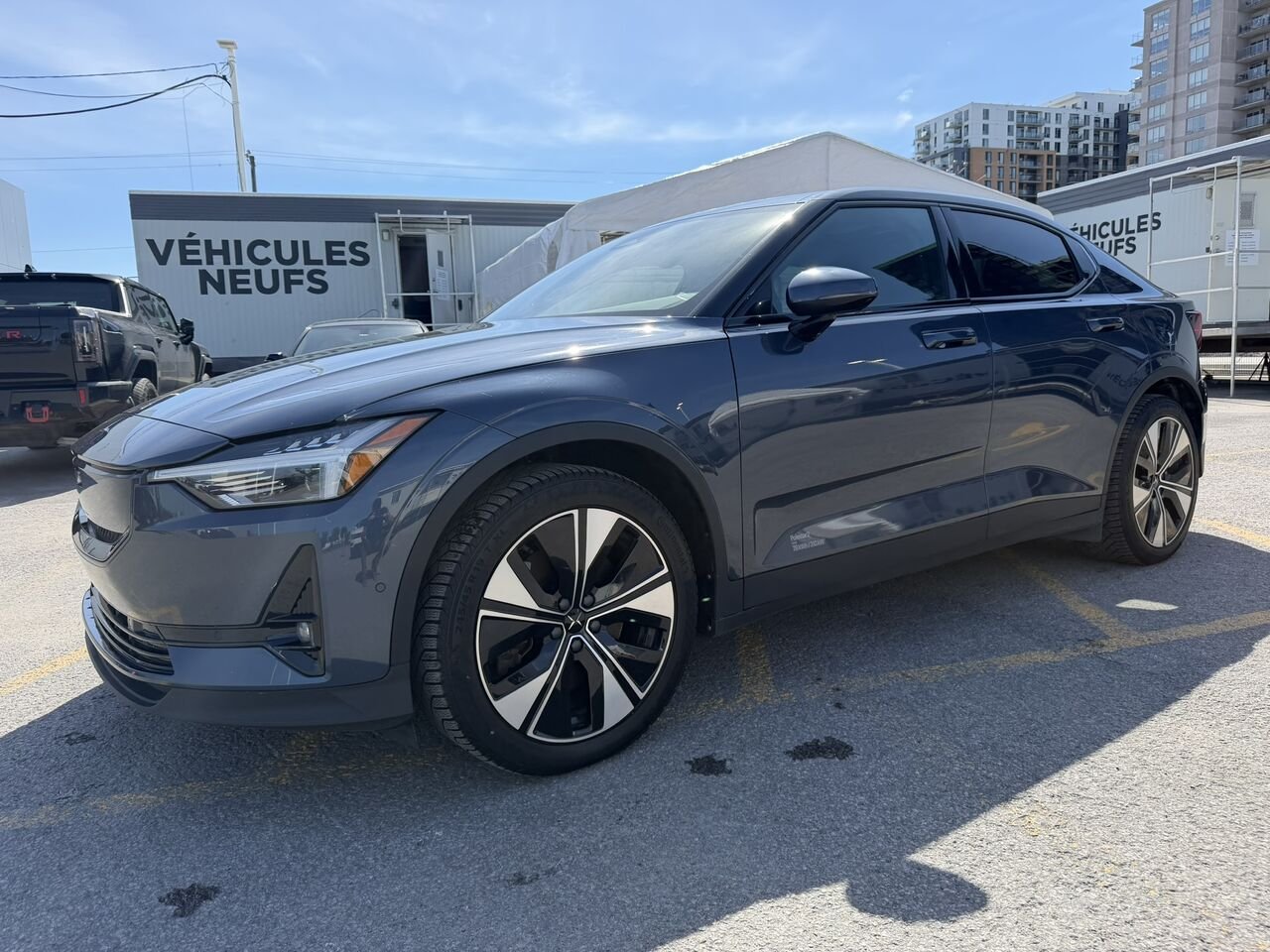Polestar 2 LONG RANGE AWD 2024 Noir Laval - photo #3