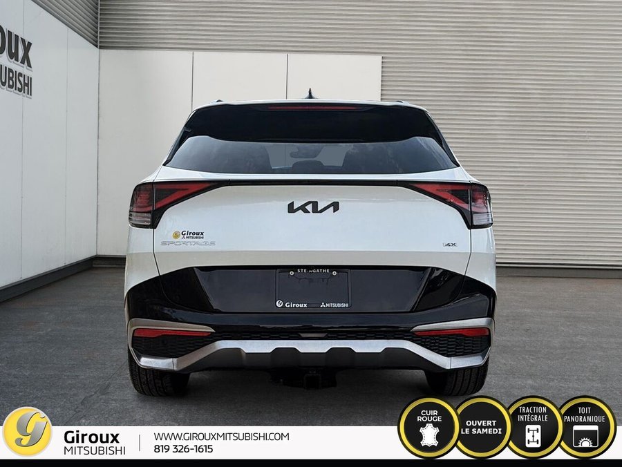 Kia Sportage EX Premium TI avec intérieur rouge 2025 Blanc