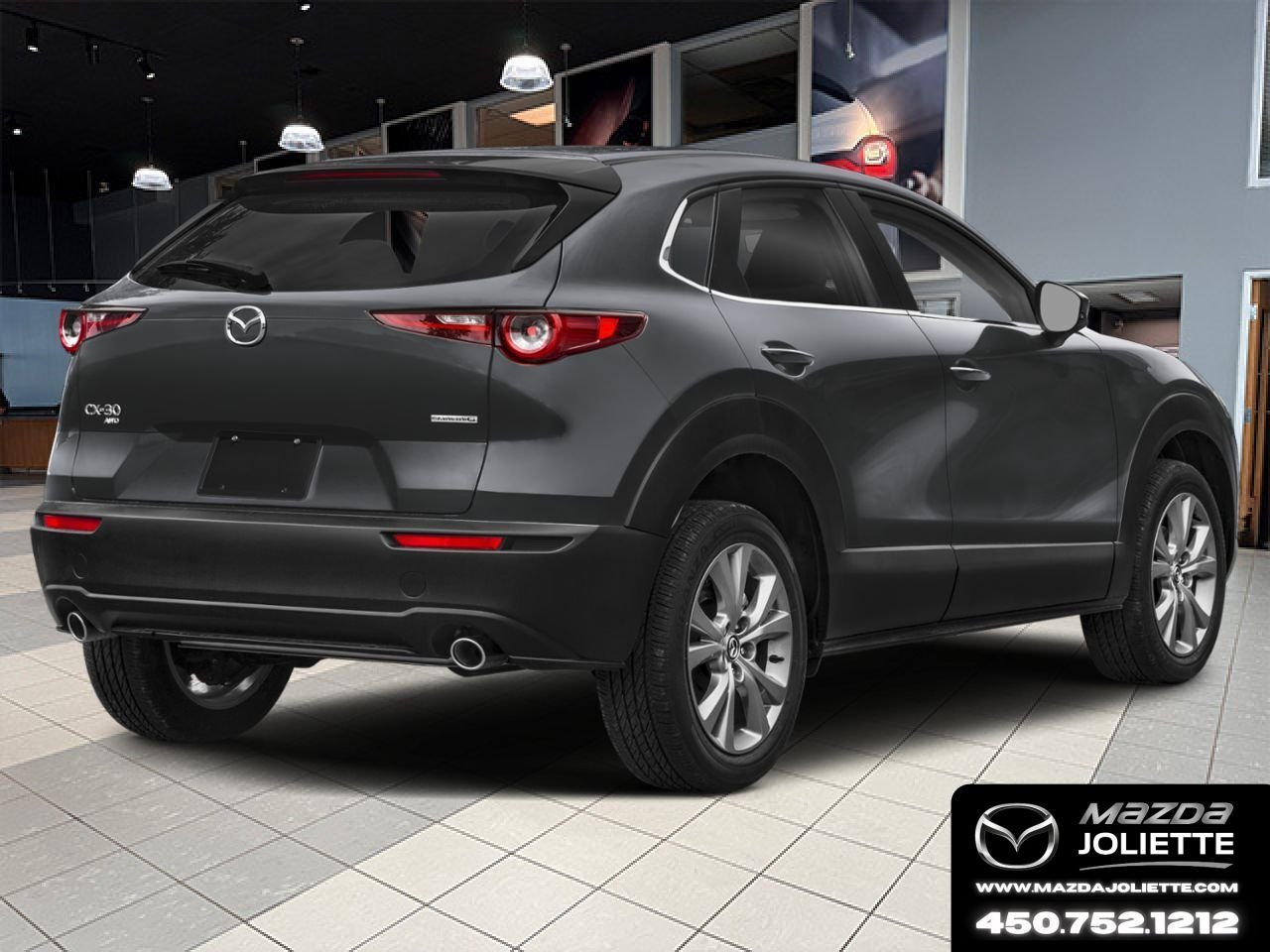 2026 MAZDA CX-30 Machine Grey Metallic Notre-Dame-des-Prairies - photo #2