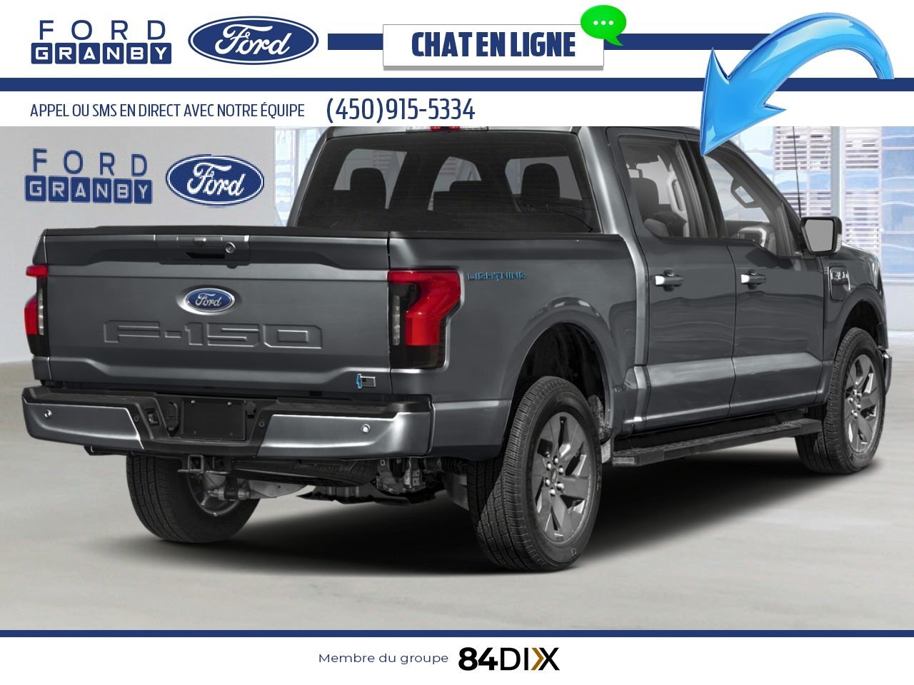 2025 Ford F-150 Lightning Carbonized Grey Metallic Granby - photo #1