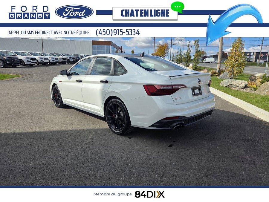 Volkswagen Jetta GLI Édition 40e anniversaire manuelle 2024 Blanc