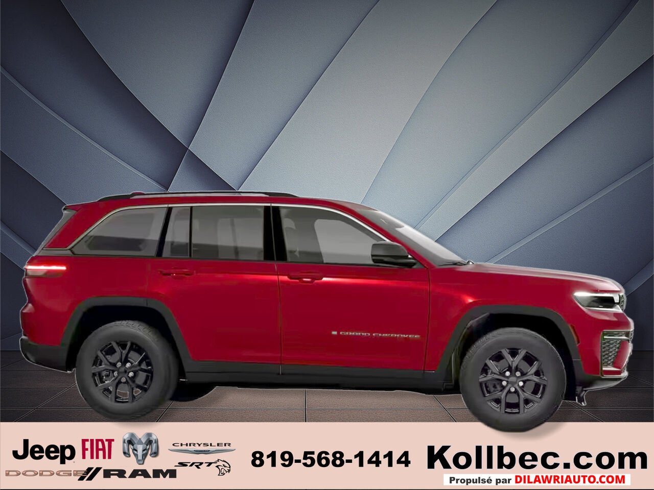 JEEP Grand Cherokee 26370 | Altitude 4x4 2026 Velours rouge nacré Gatineau - photo #2