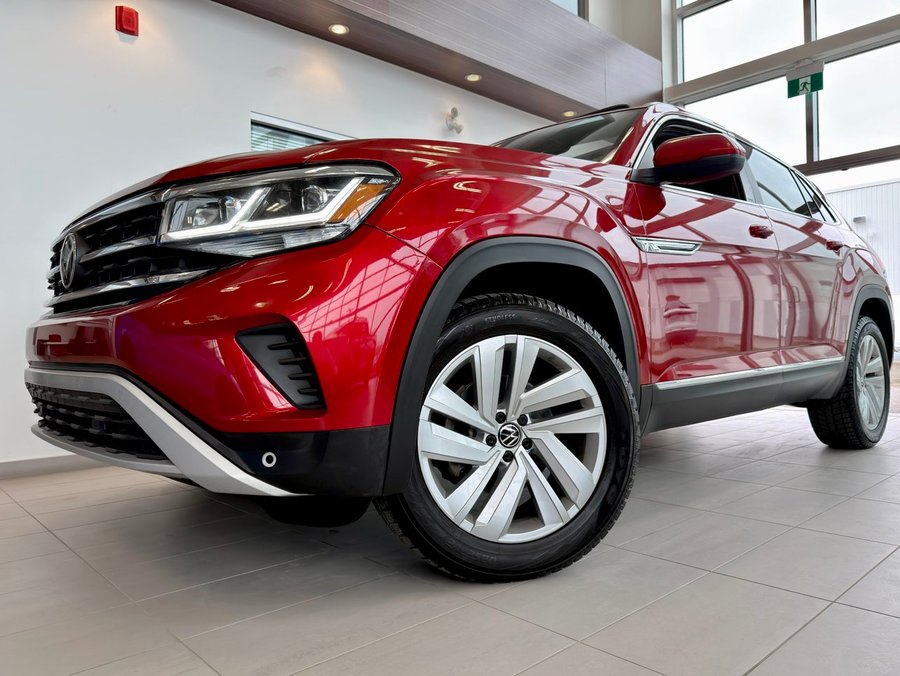 2021 Volkswagen Atlas Cross Sport 2021 Red