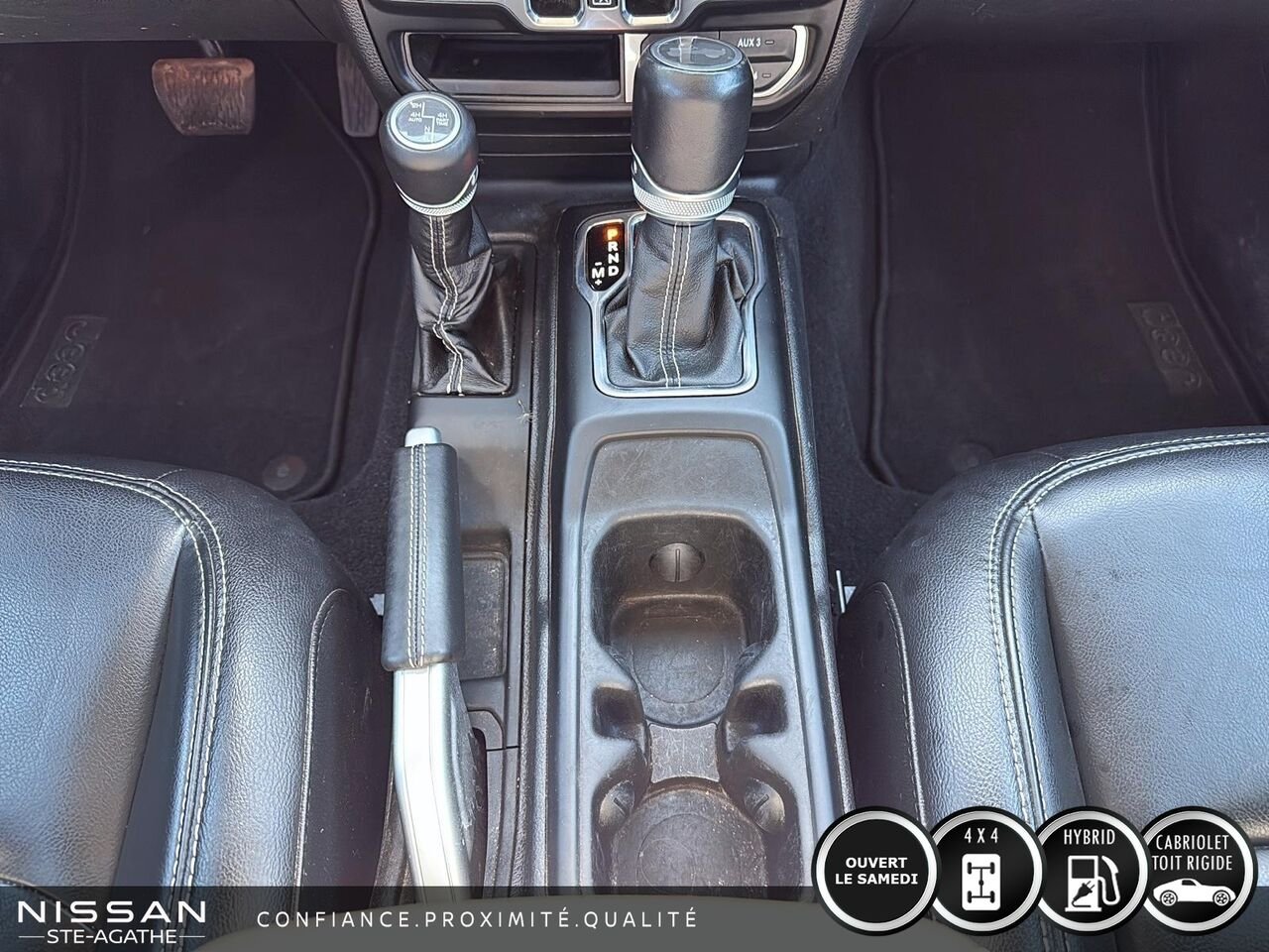 Jeep Wrangler 4xe Unlimited Sahara | 4x4 | CUIR | CARPLAY | 2022 Gris Saint-Jérôme - photo #12