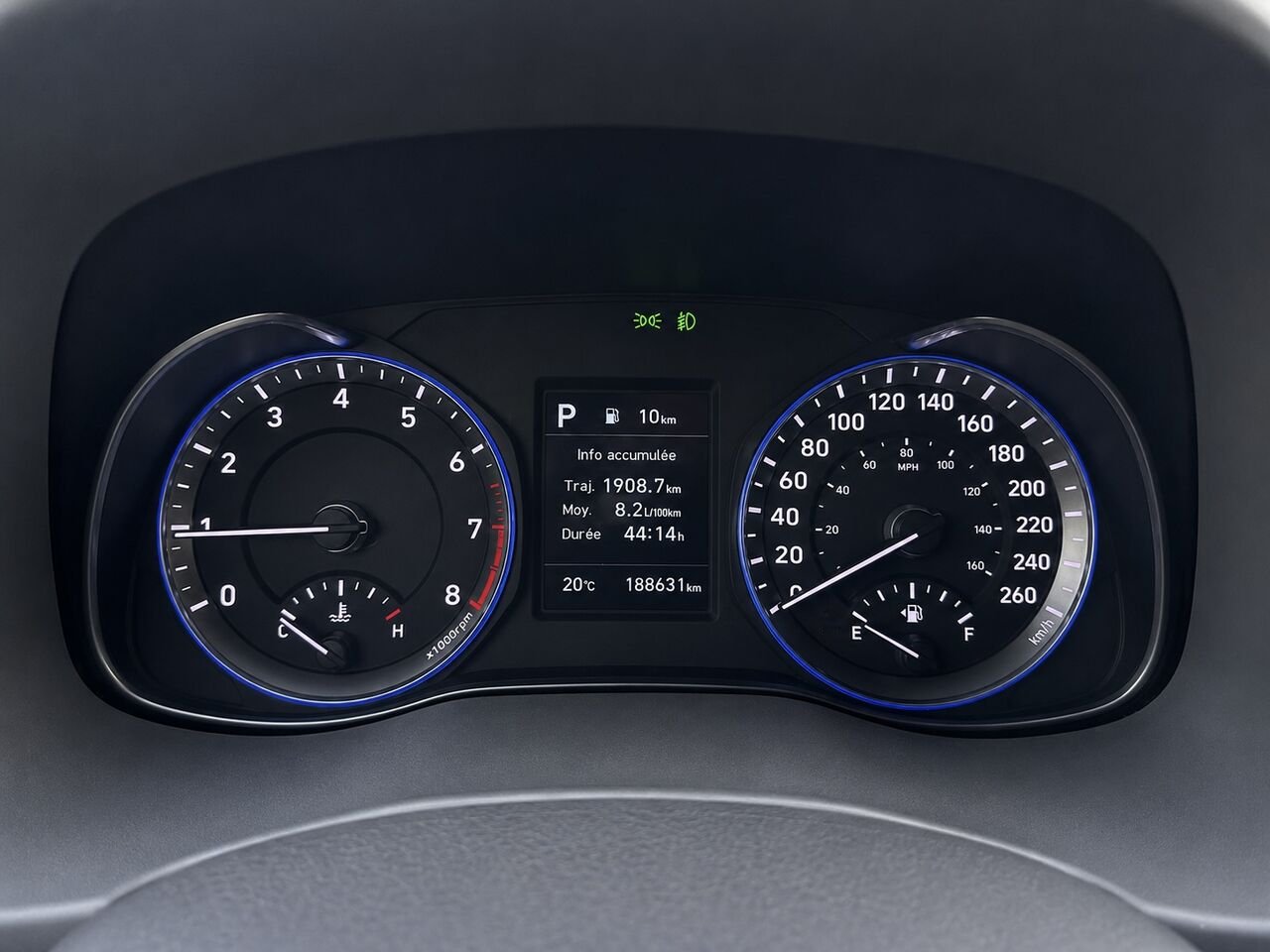 Hyundai Kona AUTOMATIQUE / AWD (4X4) / APPLE CARPLAY ET ANDROID AUT0 2019 Bleu Châteauguay - photo #14